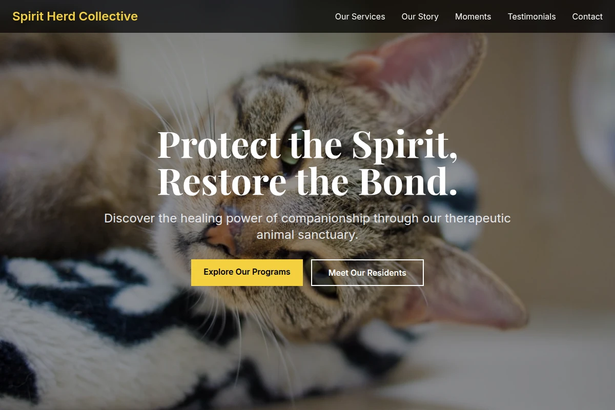 Therapy Animal Shelter