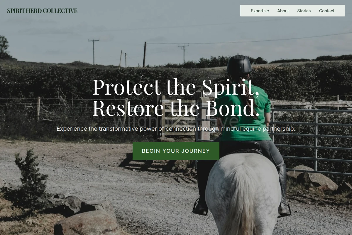 Herd Equine Therapy