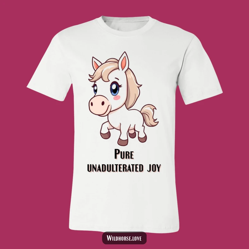 Funny Horse Bucking Tee: Energetic Spirit Humor, Ideal T-Shirt Gift